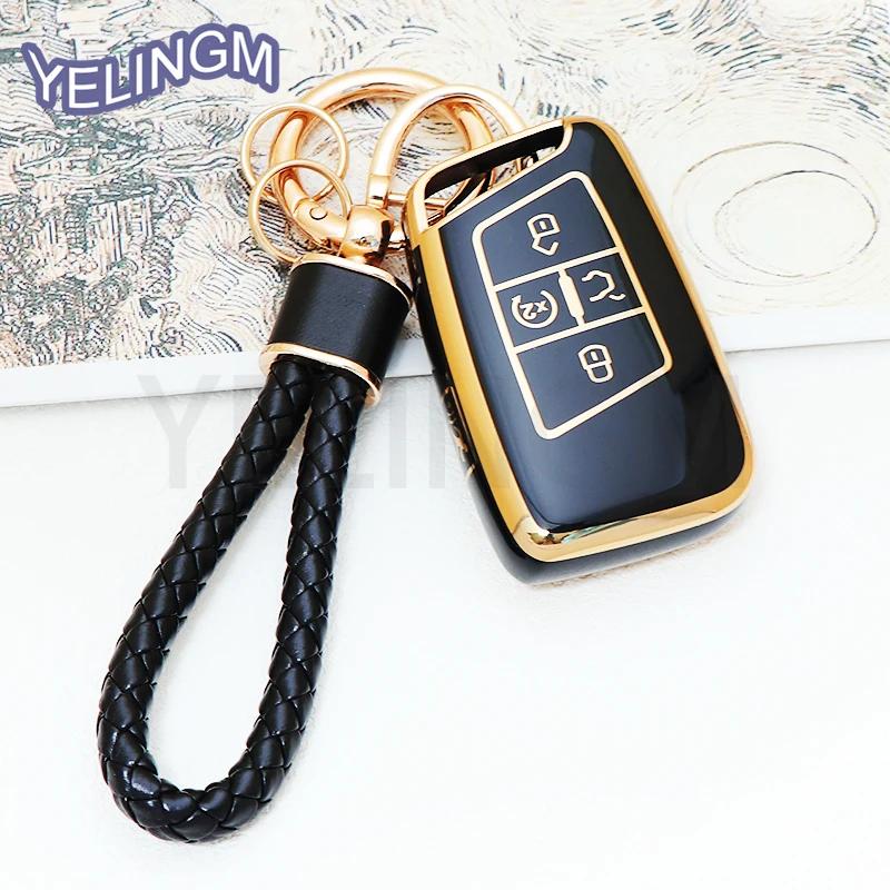 5 Button TPU Smart Key Case Cover for Volkswagen VW 2018 Atlas Tiguan Golf 7 Magotan Fob Remote Holder Shell Keychain
5 Button TPU Smart Key Case Cover for Volkswagen VW 2018 Atlas Tiguan Golf 7 Magotan Fob Remote Holder Shell Keychain