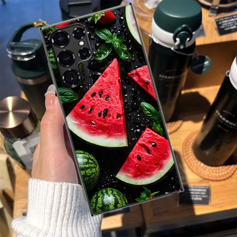Watermelon Summer Fruit Cases Phone Case for Samsung Galaxy S26 Ultra S25 Edge S24 S23 FE S21 Plus S20 S22 S10 Cover TPU Capa Sh Samsung S25 Plus
Watermelon Summer Fruit Cases Phone Case for Samsung Galaxy S26 Ultra S25 Edge S24 S23 FE S21 Plus S20 S22 S10 Cover TPU Capa Sh Samsung S25 Plus