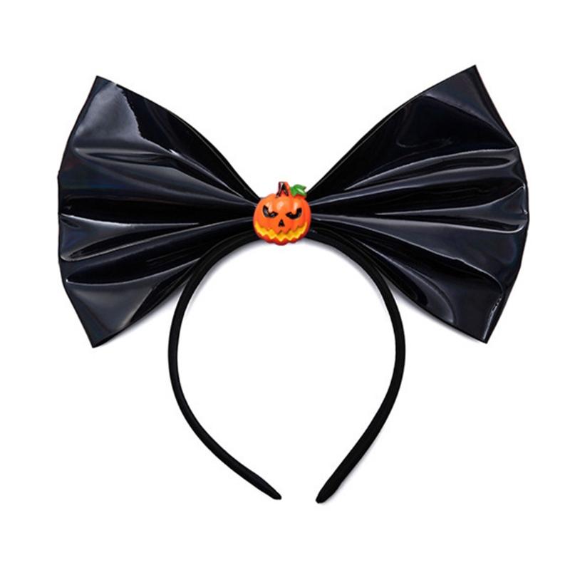 Halloween Hair Hoop Big Bow Headband Gothic Pumpkin Skull Headdress Masquerade Headbands Cosplay Hair Accessories
Halloween Hair Hoop Big Bow Headband Gothic Pumpkin Skull Headdress Masquerade Headbands Cosplay Hair Accessories