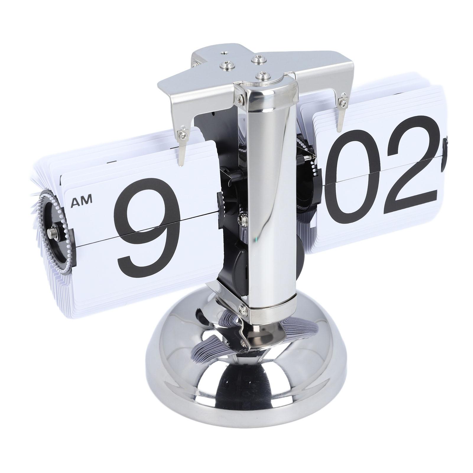 Vintage Digital Down Clock Battery Powered Time Stainless Steel Mechanical Desk Clock
Vintage Digital Down Clock Battery Powered Time Stainless Steel Mechanical Desk Clock