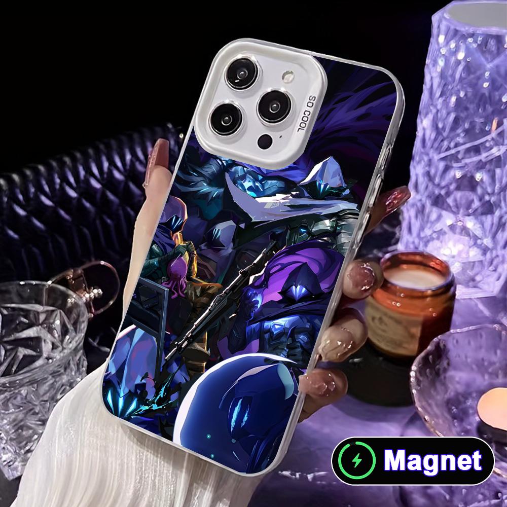Valo Omen Phone Case for iPhone 17 16 15 14 13 12 11 X XR XS Air Pro Max Plus Colorful Silver MagSafe Cover iPhone 16
Valo Omen Phone Case for iPhone 17 16 15 14 13 12 11 X XR XS Air Pro Max Plus Colorful Silver MagSafe Cover iPhone 16