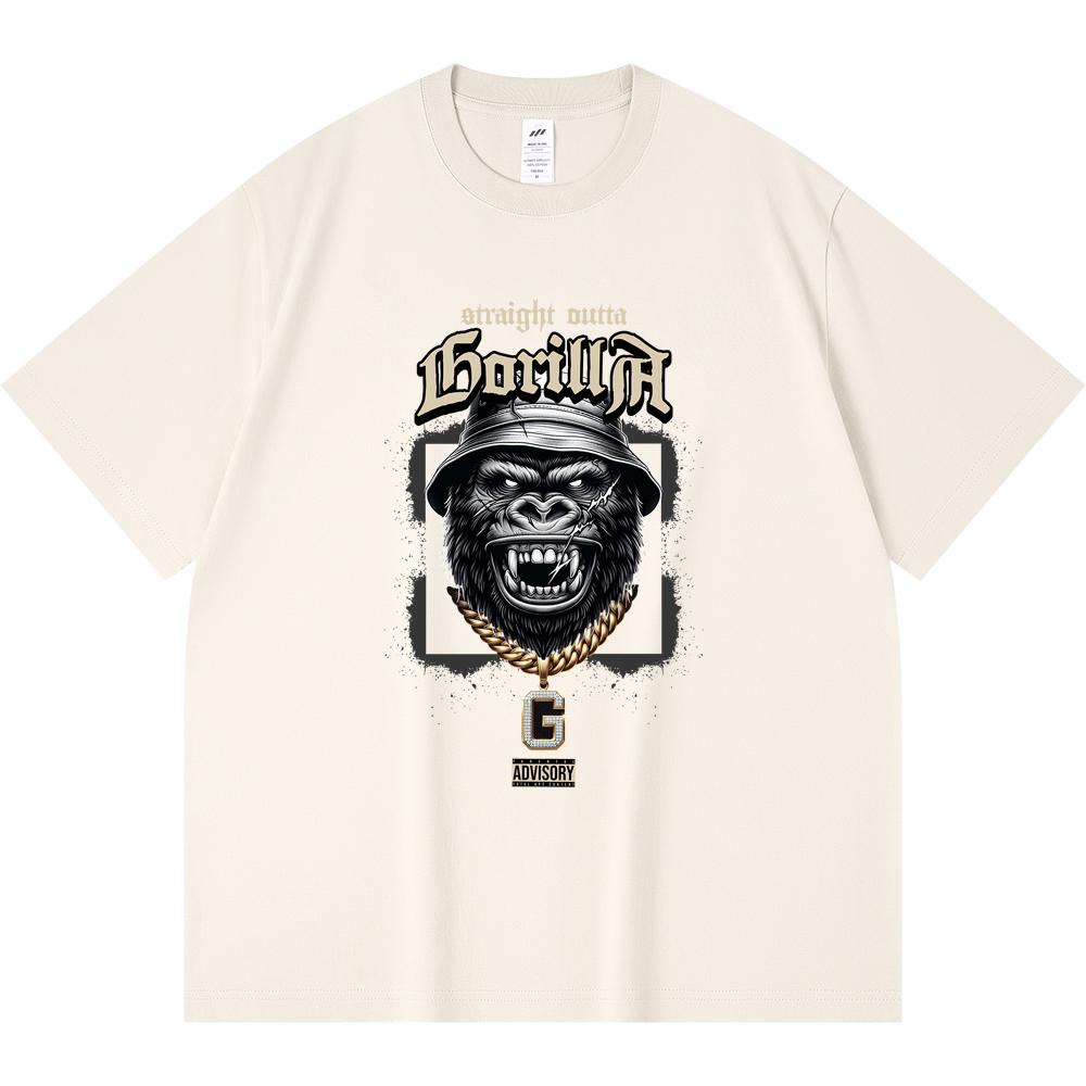 230GSM 100% Cotton T-Shirt Gorilla Print Tees Funny Harajuku Style Combed Cotton Tshirt XS абрикосовый
230GSM 100% Cotton T-Shirt Gorilla Print Tees Funny Harajuku Style Combed Cotton Tshirt XS абрикосовый
