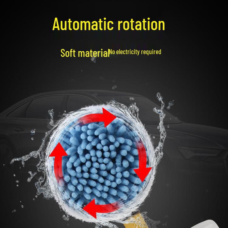 Automatic Rotating Car Wash Brush and High-Pressure Water Gun with Soft Chenille Bristles
Automatic Rotating Car Wash Brush and High-Pressure Water Gun with Soft Chenille Bristles