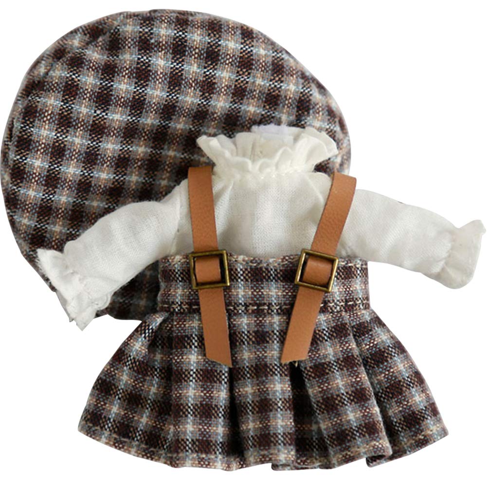 HIGHAWK Obitsu 11 Clothes OB11 Size Clothes for 11cm Body Hanging Skirt Beret Long Sleeve Female Obitsu Doll Obitsu Clothes Clothes for Dolls Plaid
HIGHAWK Obitsu 11 Clothes OB11 Size Clothes for 11cm Body Hanging Skirt Beret Long Sleeve Female Obitsu Doll Obitsu Clothes Clothes for Dolls Plaid