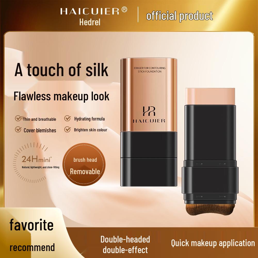 Korea Haeztel Aqua Glow Double-Ended Foundation Stick with Brush - Long-Lasting, Non-Transferring, Non-Caking Concealer
Korea Haeztel Aqua Glow Double-Ended Foundation Stick with Brush - Long-Lasting, Non-Transferring, Non-Caking Concealer