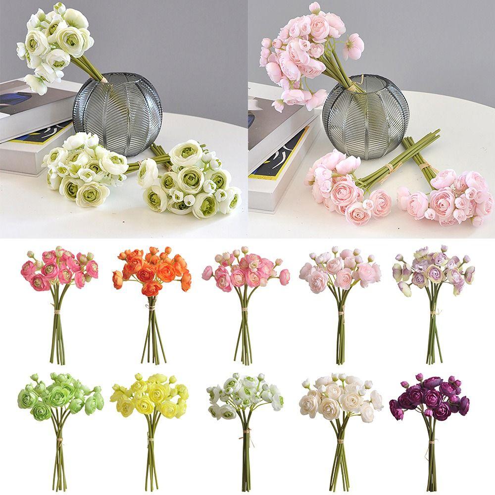 Multicolor Artificial Flower Lotus Bunch Silk Petals Simulation Flower Flower Arrangement Gift білий/зелений
Multicolor Artificial Flower Lotus Bunch Silk Petals Simulation Flower Flower Arrangement Gift білий/зелений