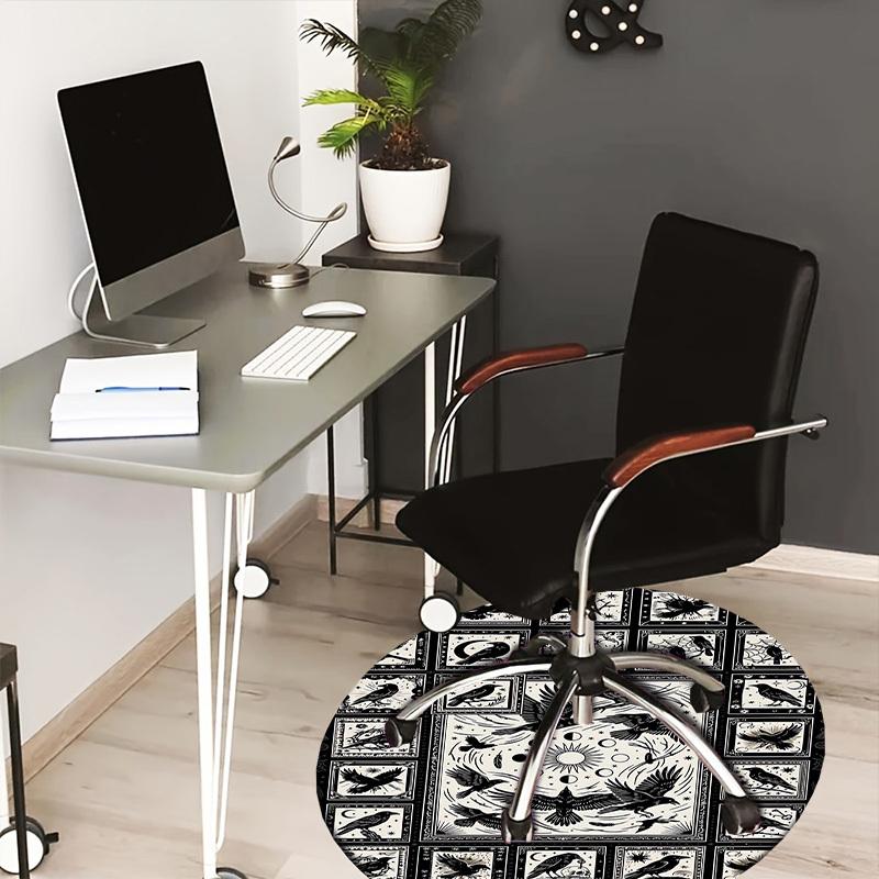 1PC Crows Raven Non-Slip Floor Round carpet, Office, family, bedroom, Large Area Rug Indoor Rugs, Durable Polyester-L0425 80cm by 80cm
1PC Crows Raven Non-Slip Floor Round carpet, Office, family, bedroom, Large Area Rug Indoor Rugs, Durable Polyester-L0425 80cm by 80cm