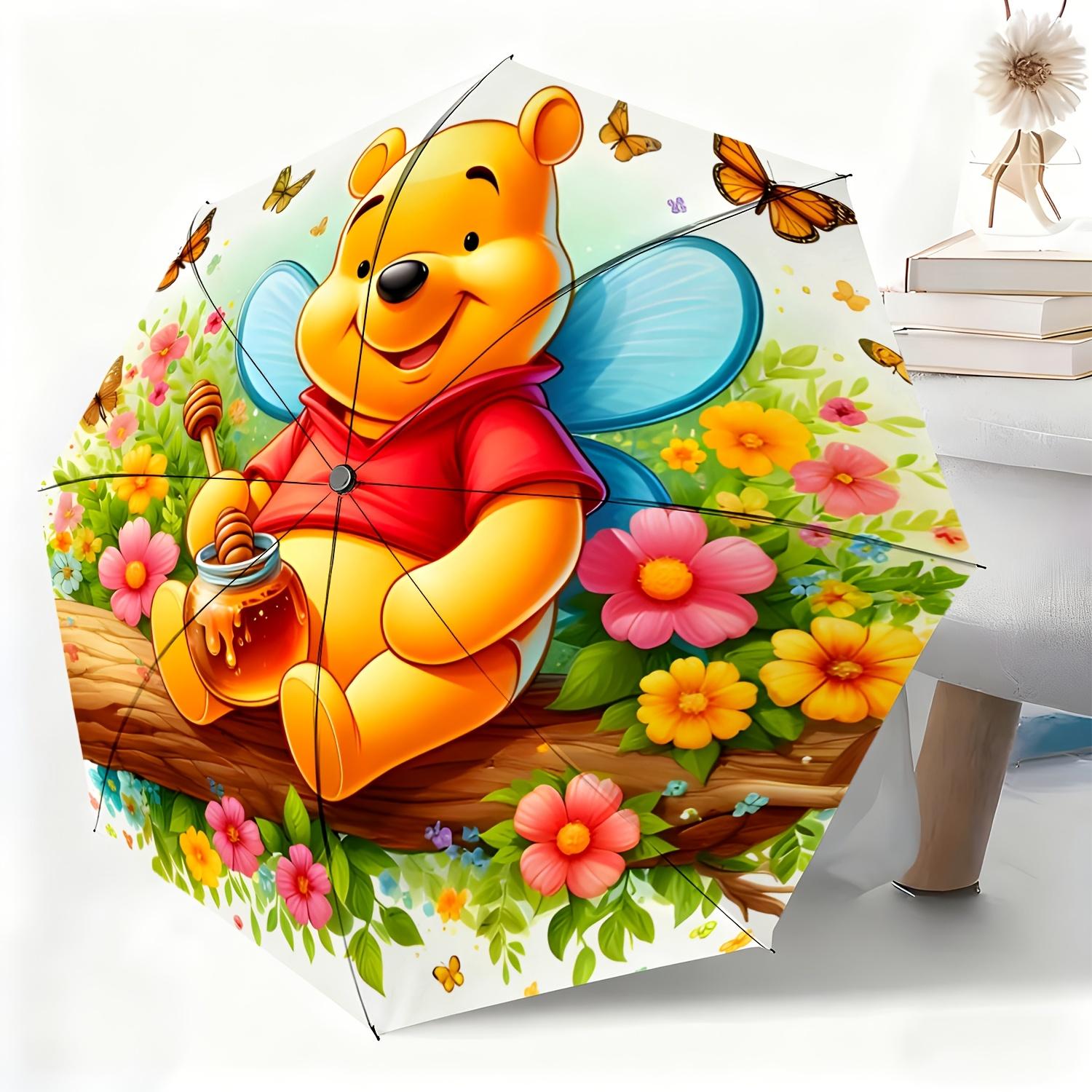 A Fully Automatic Umbrella Featuring The Disney-Authorized Winnie The Pooh Cartoon Character, Suitable for All Occasions As a (as the picture,Iron&8K)
A Fully Automatic Umbrella Featuring The Disney-Authorized Winnie The Pooh Cartoon Character, Suitable for All Occasions As a (as the picture,Iron&8K)