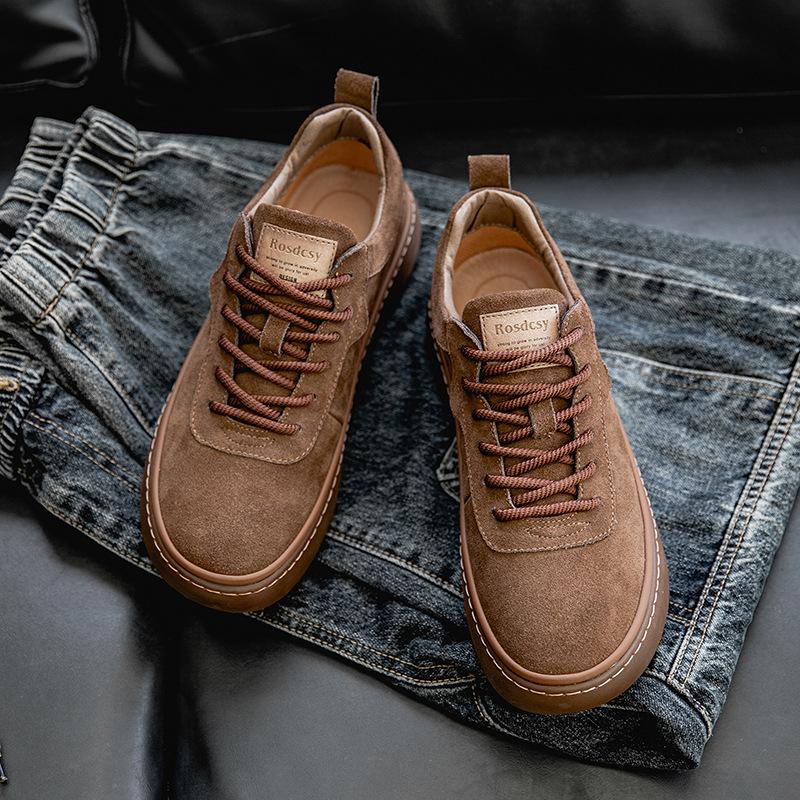 Men s shoes 2024 spring new versatile trend board shoes men s retro casual shoes men s leather matte low-top single shoes 38
Men s shoes 2024 spring new versatile trend board shoes men s retro casual shoes men s leather matte low-top single shoes 38