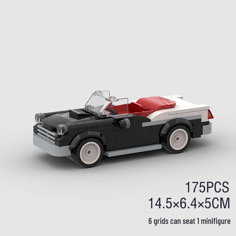 Роскошный кабриолет, гоночный автомобиль, строительные блоки - Сделай сам, развивающая игрушка, совместимая с Lego для детей
Роскошный кабриолет, гоночный автомобиль, строительные блоки - Сделай сам, развивающая игрушка, совместимая с Lego для детей