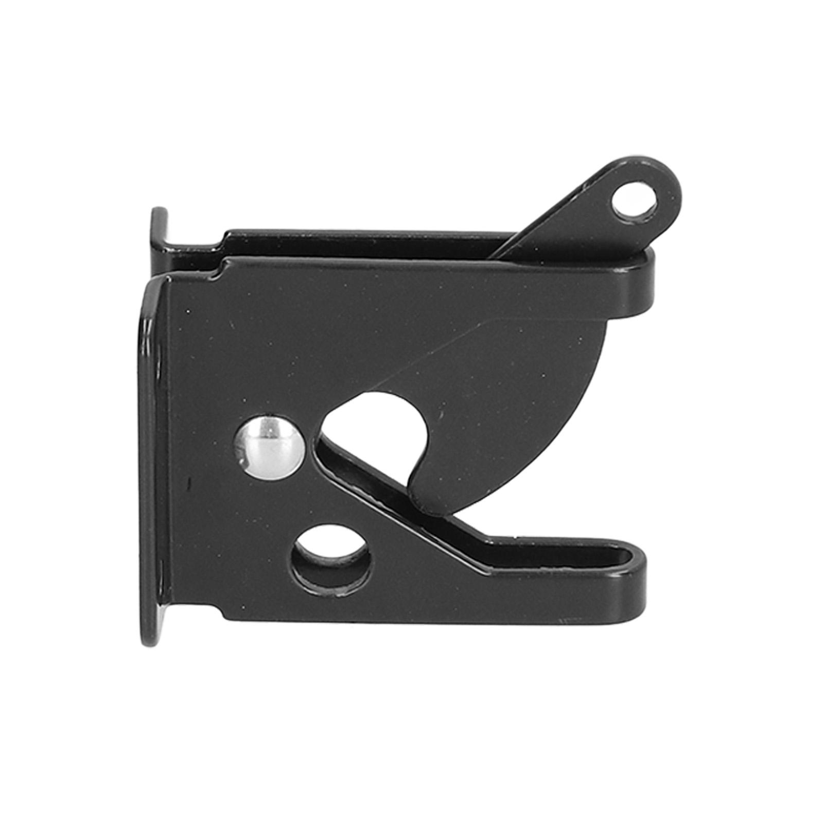 Железный замок для забора, самоблокирующийся защелка для ворот с регулируемым тросом для сада, заднего двора и двора