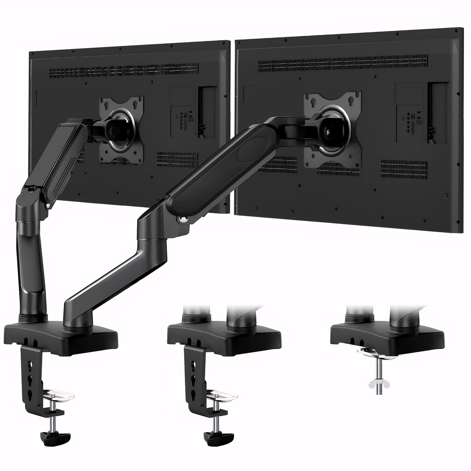 Rfiver Monitor Arm Dual Display Arm 2 Screens Compatible with Inch Monitors Load Capacity Monitor Arm Angle Adjustment Clamp Grommet Type Black For
Rfiver Monitor Arm Dual Display Arm 2 Screens Compatible with Inch Monitors Load Capacity Monitor Arm Angle Adjustment Clamp Grommet Type Black For
