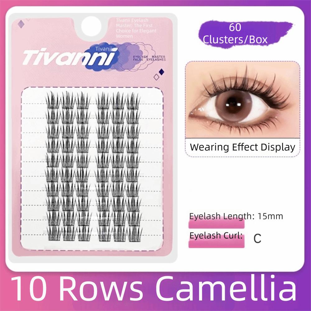 10-13MM 60/80/100Clusters False Eyelashes Natural Multi Style False Eyelashes Daily/Party 10
10-13MM 60/80/100Clusters False Eyelashes Natural Multi Style False Eyelashes Daily/Party 10
