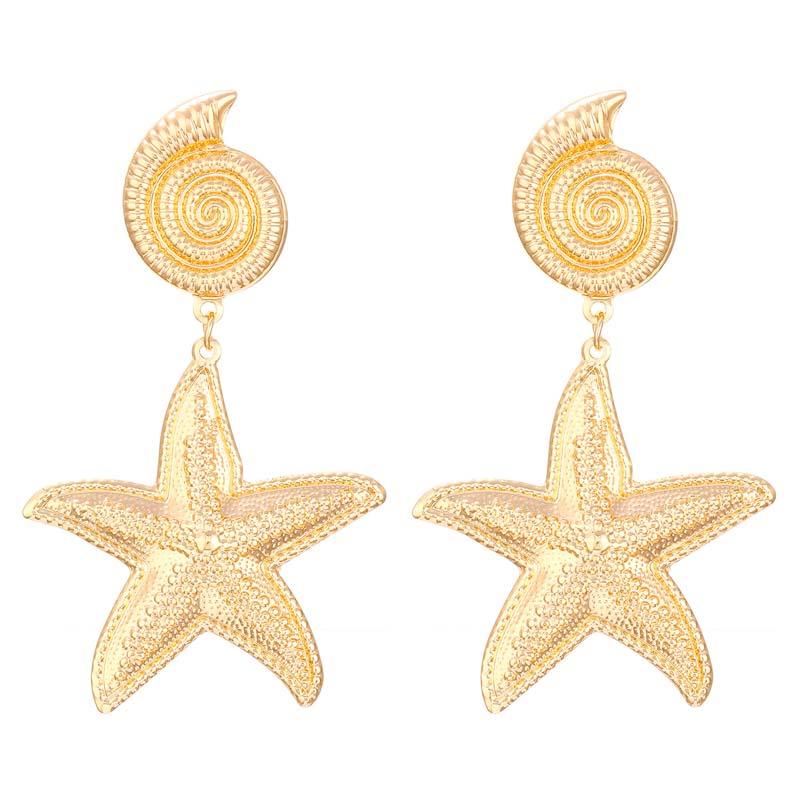 Fashion Metal Starfish Pearl Drop Earrings for Women Simple Blue Rhinestones Statement Earrings Beach Vacation Zircon Gifts
Fashion Metal Starfish Pearl Drop Earrings for Women Simple Blue Rhinestones Statement Earrings Beach Vacation Zircon Gifts