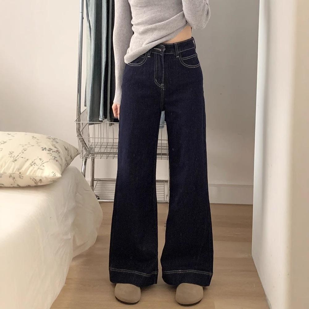 Women s Retro Micro Flare Loose Slimming Straight-Leg Jeans in Petite Denim Blue Small темно-синий
Women s Retro Micro Flare Loose Slimming Straight-Leg Jeans in Petite Denim Blue Small темно-синий