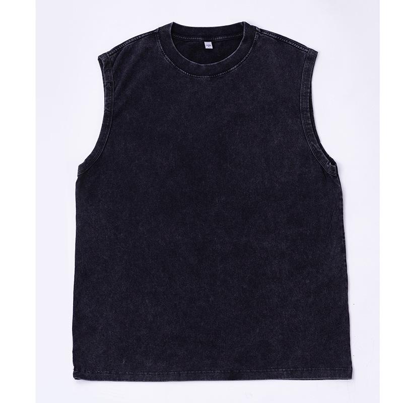 Men s Retro Washed Distressed Sleeveless Pure Cotton Tank Top - Loose Fit, Plus Size, Summer Casual Wear L (US/EU Loose Fit)
Men s Retro Washed Distressed Sleeveless Pure Cotton Tank Top - Loose Fit, Plus Size, Summer Casual Wear L (US/EU Loose Fit)
