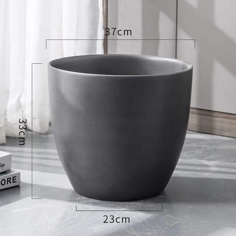 Maididuo Minimalist Ash Grey Ceramic Planter
Maididuo Minimalist Ash Grey Ceramic Planter