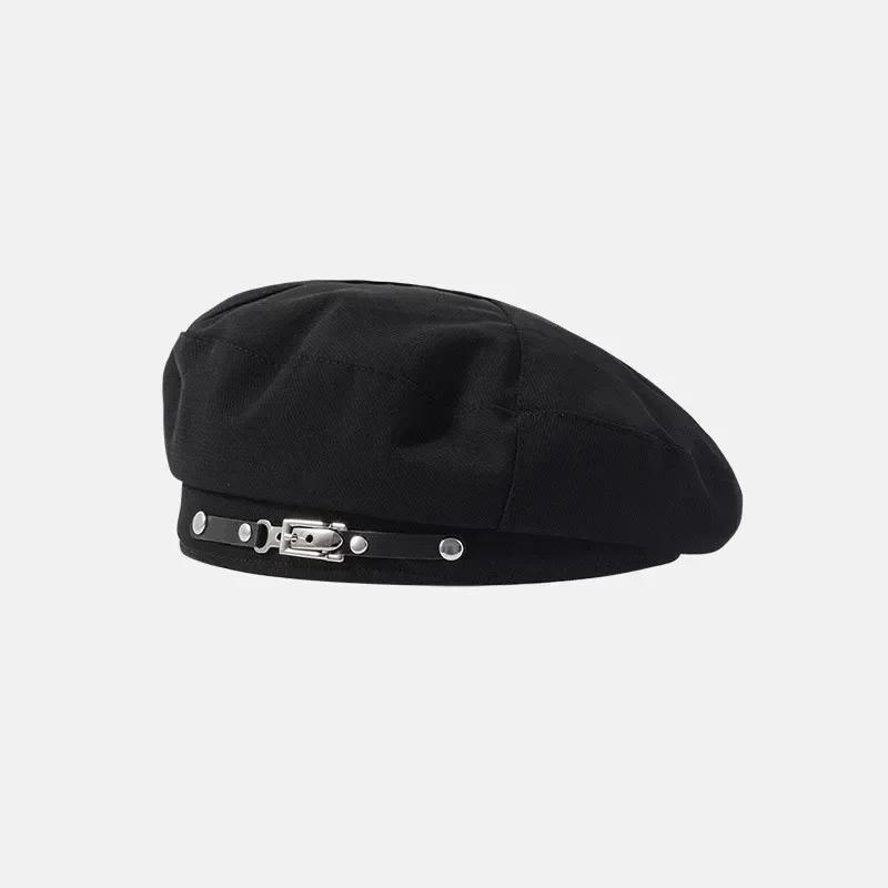 Soft Touch Women Wool Blend Beret Hat Chic Retro Metal Buckle Boinas Para Mujer Art Cap Daily Outdoor Occasion One Size чорний
Soft Touch Women Wool Blend Beret Hat Chic Retro Metal Buckle Boinas Para Mujer Art Cap Daily Outdoor Occasion One Size чорний