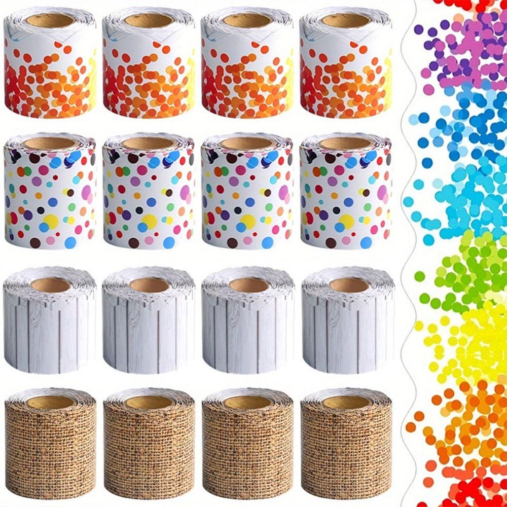 Colored Wavy Edge Paper Black Board Decorative Stickers for Classroom Bulletin Board Home Party 8
Colored Wavy Edge Paper Black Board Decorative Stickers for Classroom Bulletin Board Home Party 8