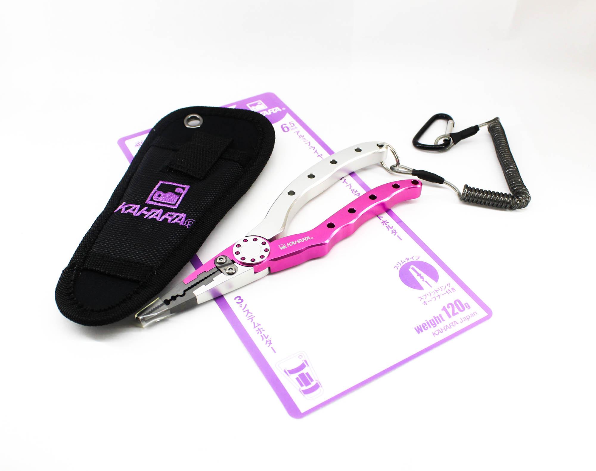 Kahara Pliers Aluminium Slim Type 120 Grams 6.5 Inch Pink (1154)
Kahara Pliers Aluminium Slim Type 120 Grams 6.5 Inch Pink (1154)