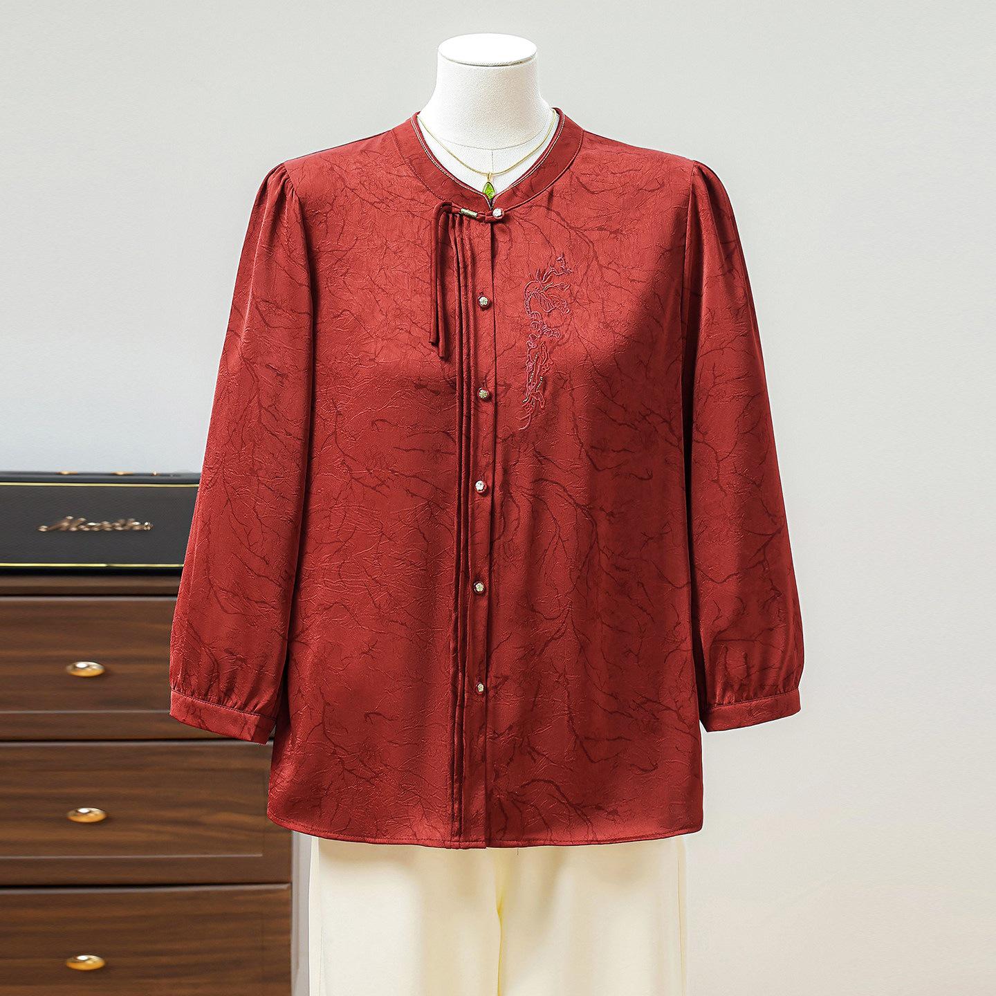 Elegant Chiffon Mother s Day T-Shirt - Chinese Style Summer Top for Women & Seniors 4XL (135-150 kg recommendation)
Elegant Chiffon Mother s Day T-Shirt - Chinese Style Summer Top for Women & Seniors 4XL (135-150 kg recommendation)