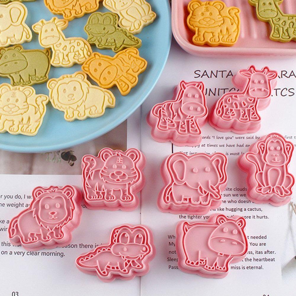 Zebra Elephant Giraffe Tiger Lion Baking Mould Cartoon Forest Animals Biscuit Mold 3D Cookie Cutter
Zebra Elephant Giraffe Tiger Lion Baking Mould Cartoon Forest Animals Biscuit Mold 3D Cookie Cutter