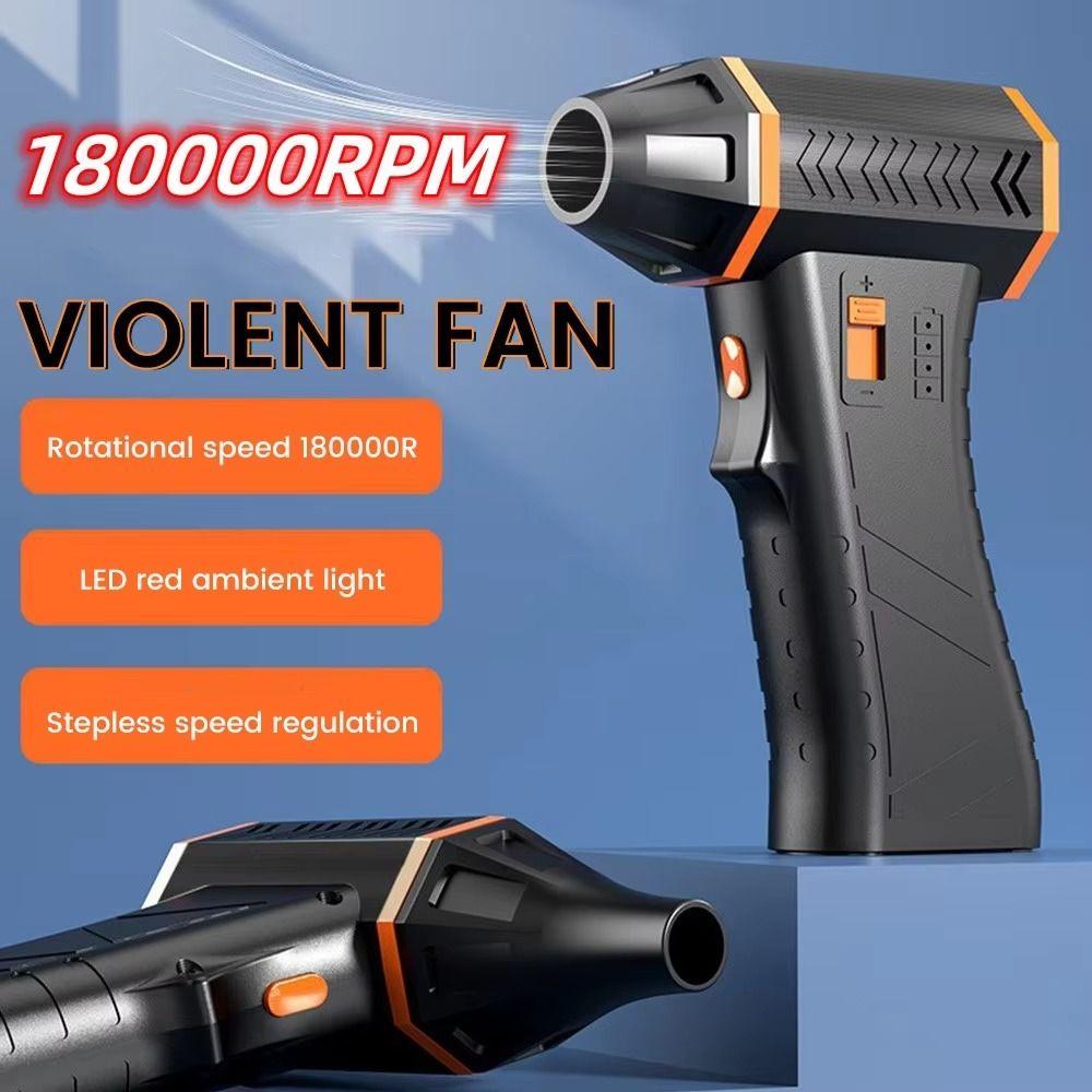 130000 RPM Mini Turbo Jet Fan High-speed Electric Air Duster Portable Violent Air Blower Keyboard червоний
130000 RPM Mini Turbo Jet Fan High-speed Electric Air Duster Portable Violent Air Blower Keyboard червоний
