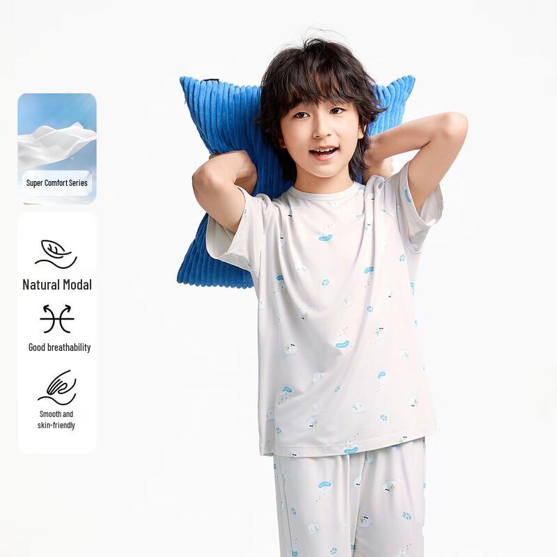 Annair Boys 2025 Summer Modal Short-Sleeve Homewear Set 160cm
Annair Boys 2025 Summer Modal Short-Sleeve Homewear Set 160cm