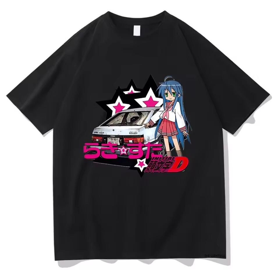 Футболка Lucky Star Konata Хлопок Высокое качество мужская Панк аниме хип-хоп Винтажная футболка харадзюку Ретро корейская одежда Трендовая S
Футболка Lucky Star Konata Хлопок Высокое качество мужская Панк аниме хип-хоп Винтажная футболка харадзюку Ретро корейская одежда Трендовая S