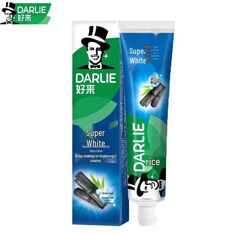 Darlie All-Rounder Ultra White Bamboo Charcoal Toothpaste 140g 2-Pack
Darlie All-Rounder Ultra White Bamboo Charcoal Toothpaste 140g 2-Pack