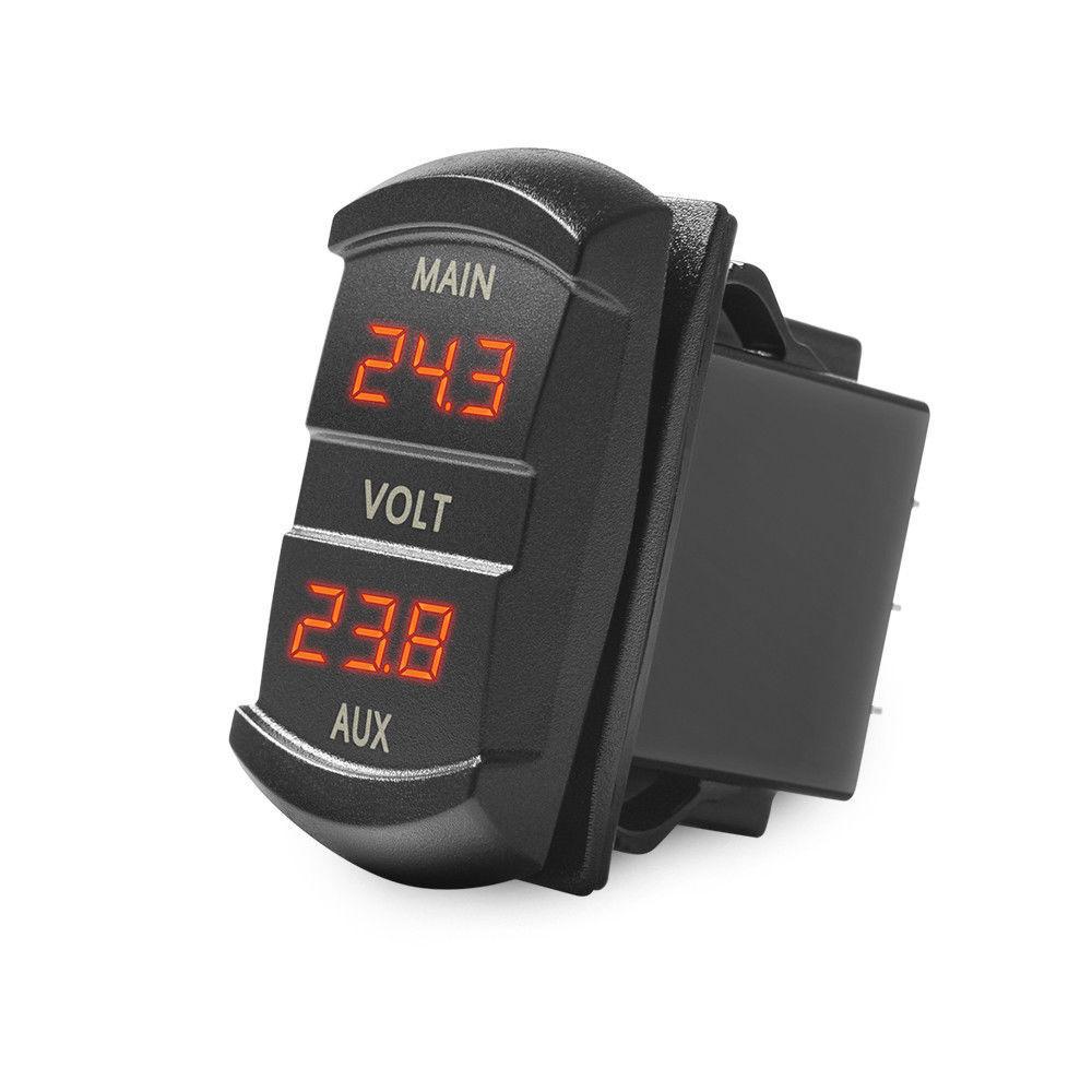 5-60V Dual Voltmeter Voltage Red LED Digital Pane Lfor Dual Battery Pickup Car Switches Relays Voltmeter Monitor Panel Pickup RV синій
5-60V Dual Voltmeter Voltage Red LED Digital Pane Lfor Dual Battery Pickup Car Switches Relays Voltmeter Monitor Panel Pickup RV синій