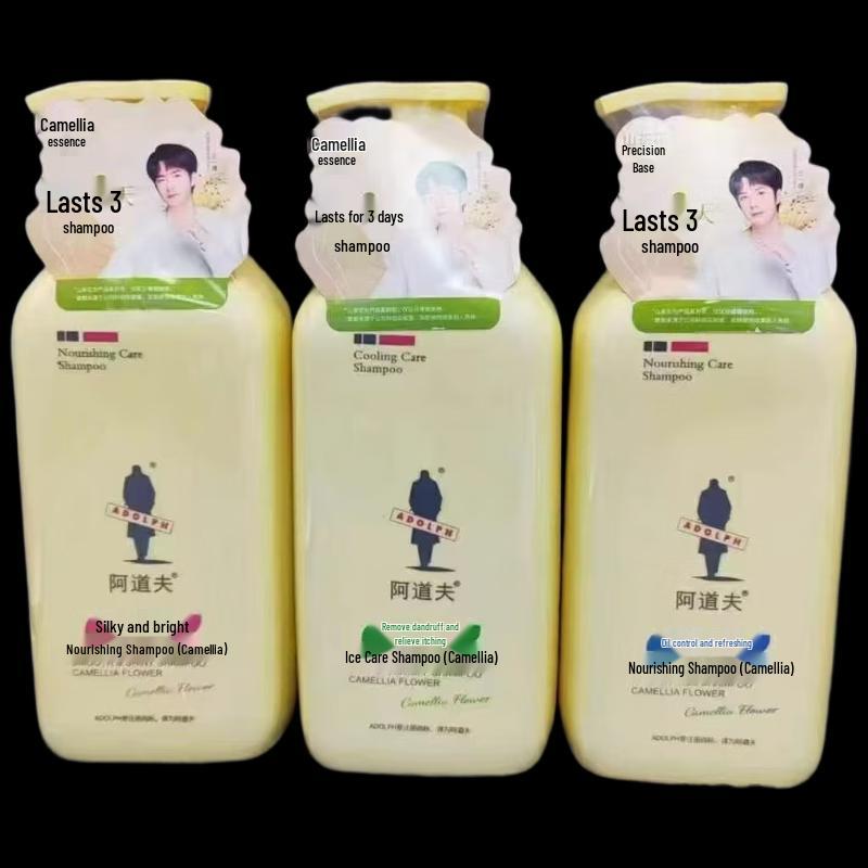 Adolph Camellia Oil Control Refreshing Shampoo
Adolph Camellia Oil Control Refreshing Shampoo