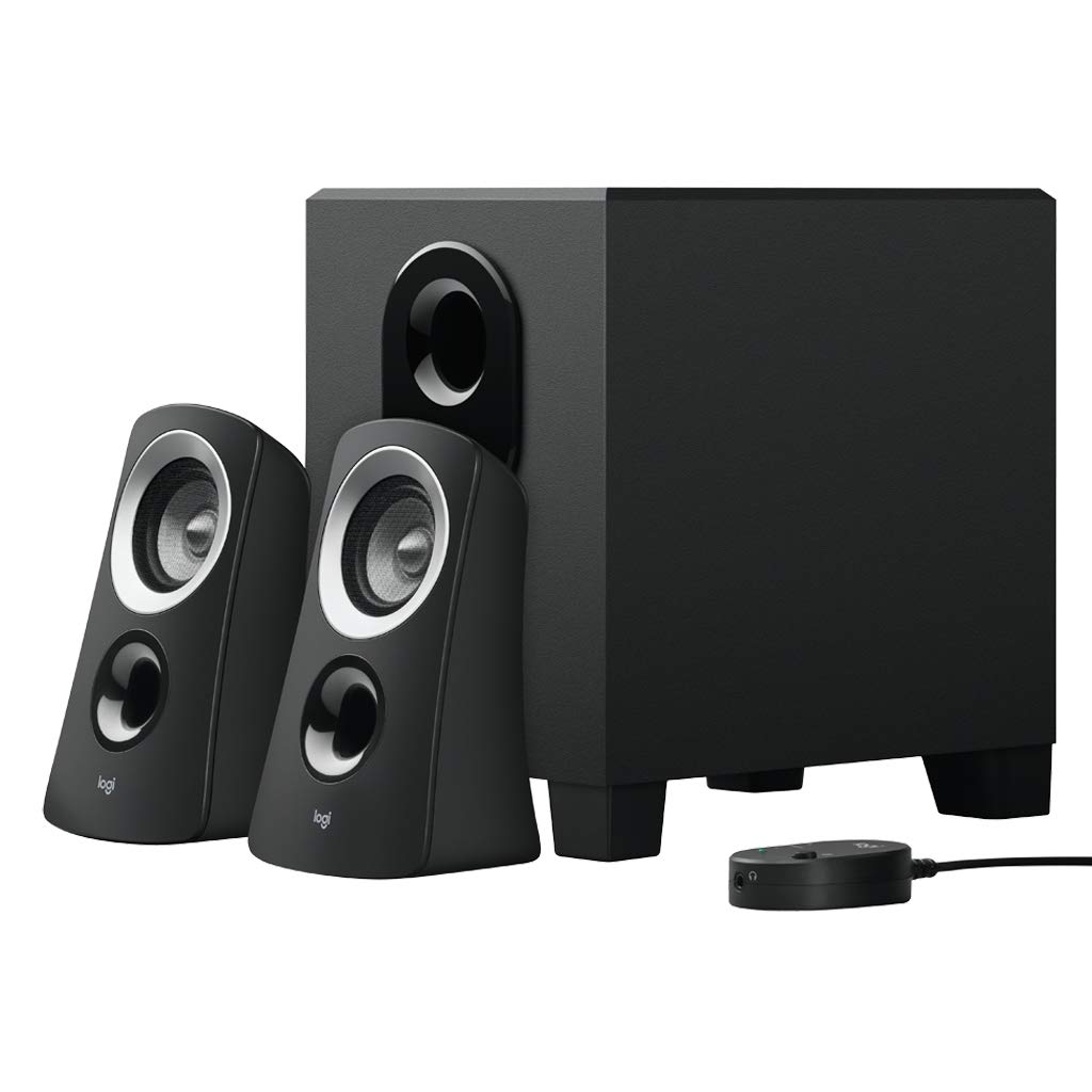 Logitech Z313 PC Speakers, Black, Stereo 2.1ch, Subwoofer Included, 3.5mm Input Compatible, Genuine Product (Domestic), 2-Year Manufacturer s Warranty
Logitech Z313 PC Speakers, Black, Stereo 2.1ch, Subwoofer Included, 3.5mm Input Compatible, Genuine Product (Domestic), 2-Year Manufacturer s Warranty