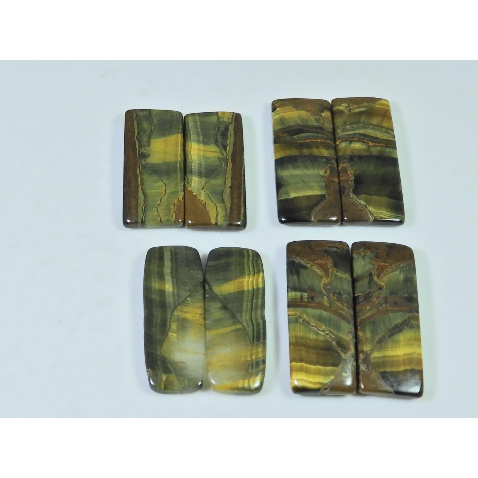 26-29 MM Natural Tiger Eye Matched Pair Octagon Loose Gemstone 4 Pair Lot C-991
26-29 MM Natural Tiger Eye Matched Pair Octagon Loose Gemstone 4 Pair Lot C-991