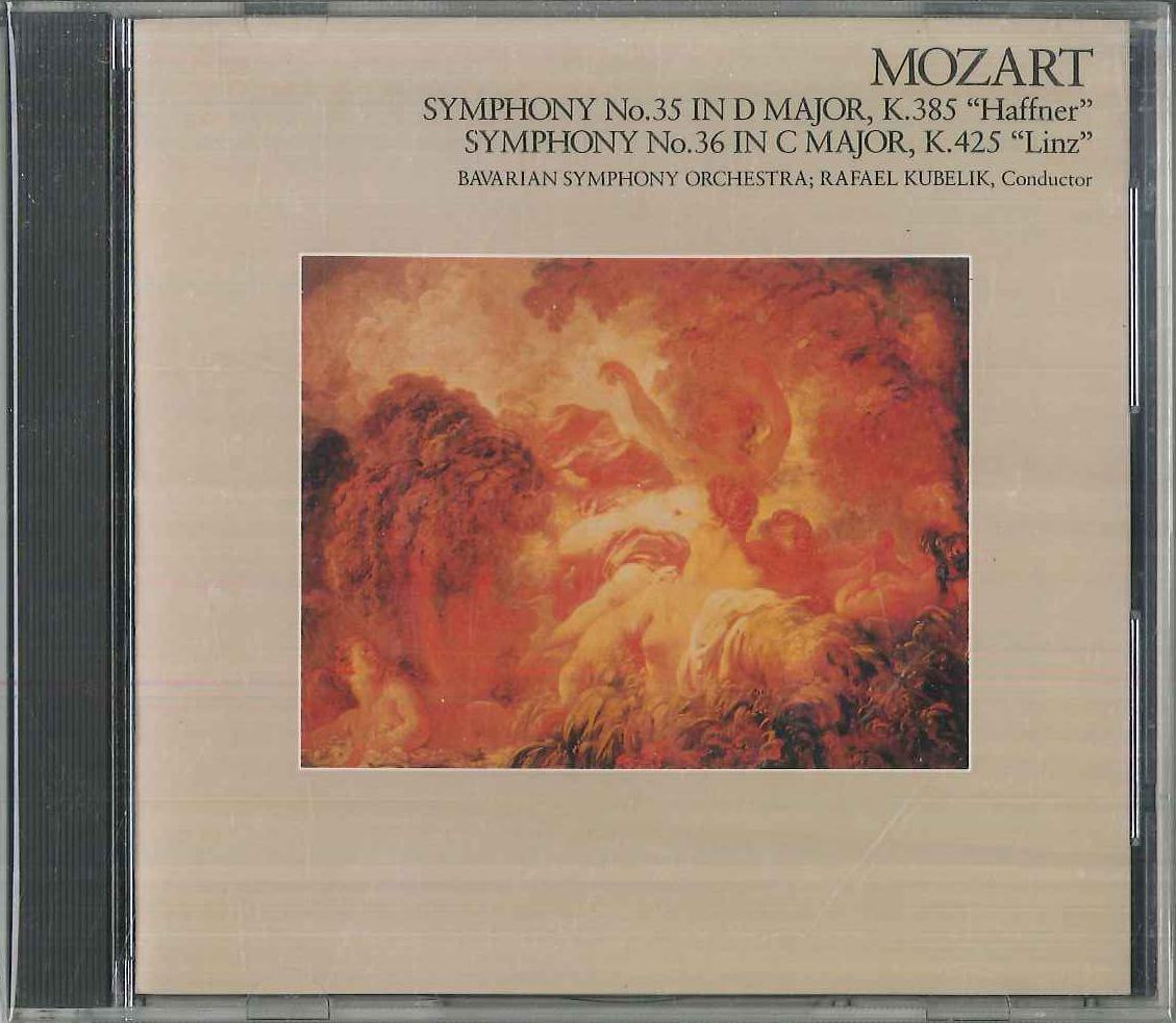 CD WOLFGANG AMADEUS MOZART, RAFAEL KUB - Symphony No.35 Haffner / Symphony N FDCA314 CBS SONY 1985 Japan Classical Used
CD WOLFGANG AMADEUS MOZART, RAFAEL KUB - Symphony No.35 Haffner / Symphony N FDCA314 CBS SONY 1985 Japan Classical Used