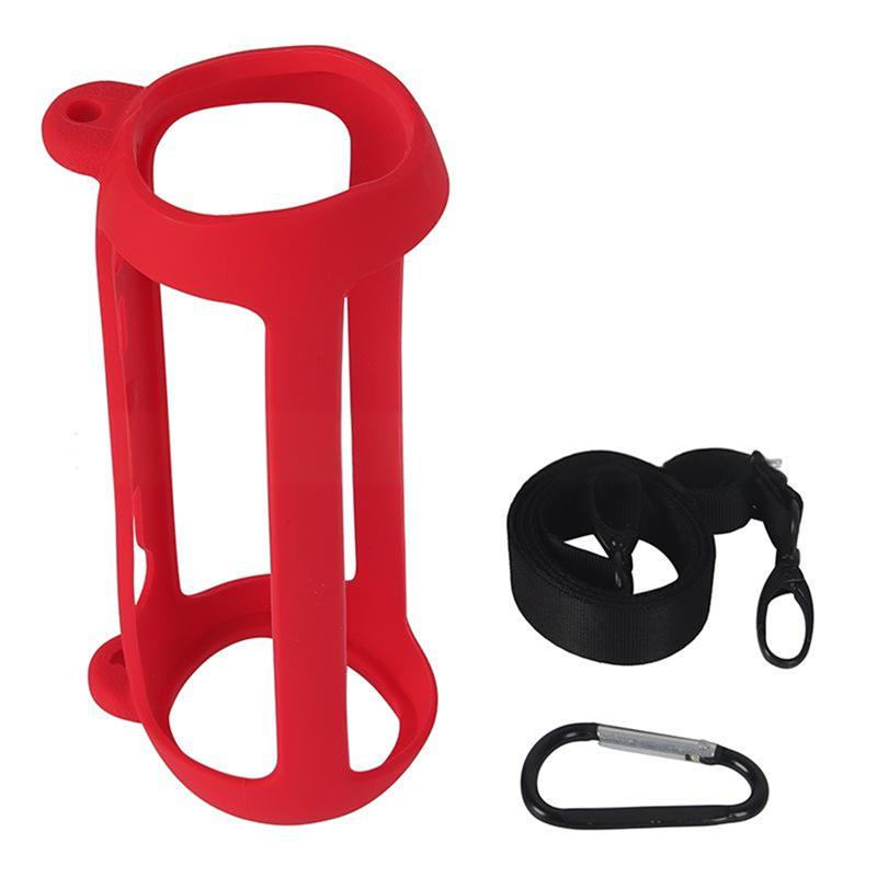 Silicone Bluetooth-Compatible Speaker Case With Carabiner Waterproof Protective Sleeve Adjustable Strap For Flip 6 червоний
Silicone Bluetooth-Compatible Speaker Case With Carabiner Waterproof Protective Sleeve Adjustable Strap For Flip 6 червоний