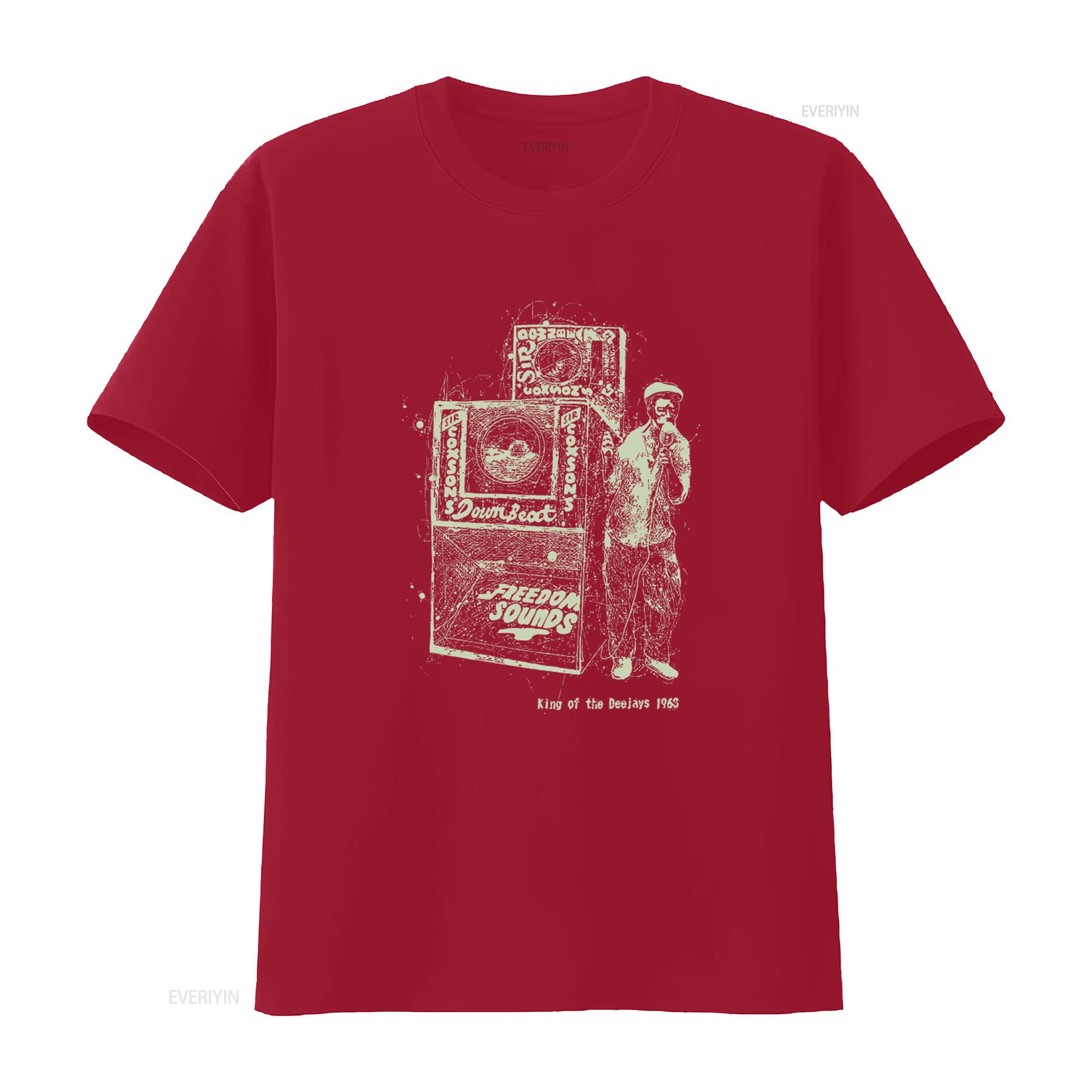1963 King Stitt Of The Deejays Reggae T Shirt Sound System Rasta Dub Music Print vintage Washed Comfortable Unisex fashion S
1963 King Stitt Of The Deejays Reggae T Shirt Sound System Rasta Dub Music Print vintage Washed Comfortable Unisex fashion S