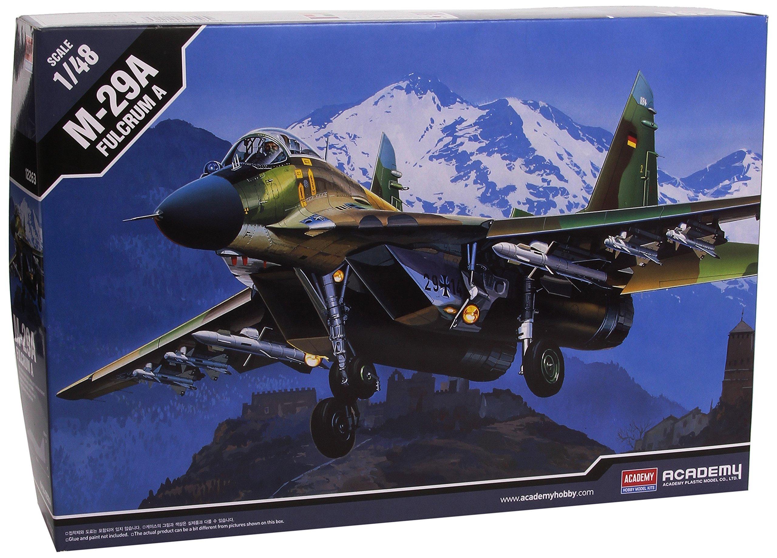 GSI Creos Academy 1/48 МиГ-29А Fulcrum A AM12263 Пластиковая модель
GSI Creos Academy 1/48 МиГ-29А Fulcrum A AM12263 Пластиковая модель