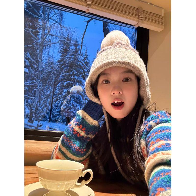 Fairisland Retro Christmas Heavy Industry Sweater Female Winter New Lazy Wind Stripes Knitwear Loose Soft Glutinous Tops Blue S
Fairisland Retro Christmas Heavy Industry Sweater Female Winter New Lazy Wind Stripes Knitwear Loose Soft Glutinous Tops Blue S