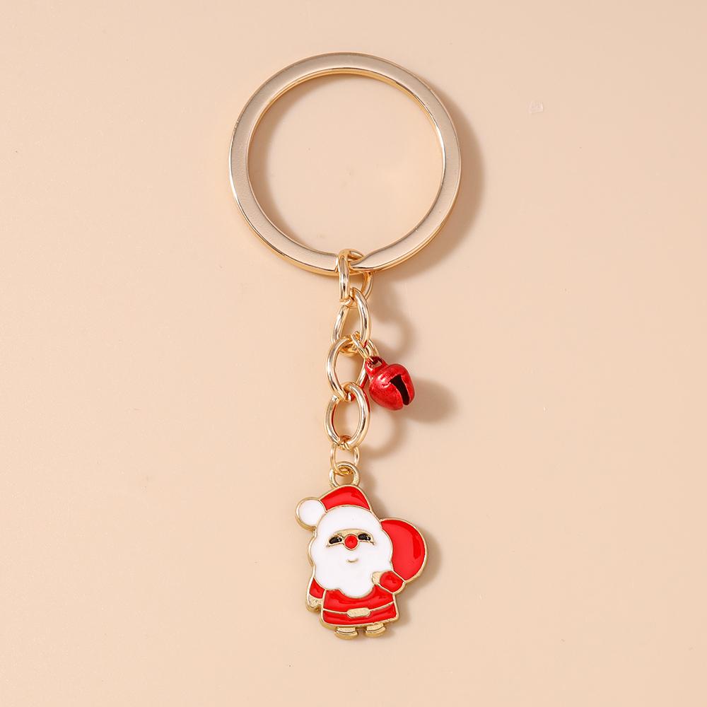 Fashion Christmas Keychain Jingling Bell Key Ring for Women Girls Handbag Pendants DIY X mas Key Chain New Year Gifts
Fashion Christmas Keychain Jingling Bell Key Ring for Women Girls Handbag Pendants DIY X mas Key Chain New Year Gifts