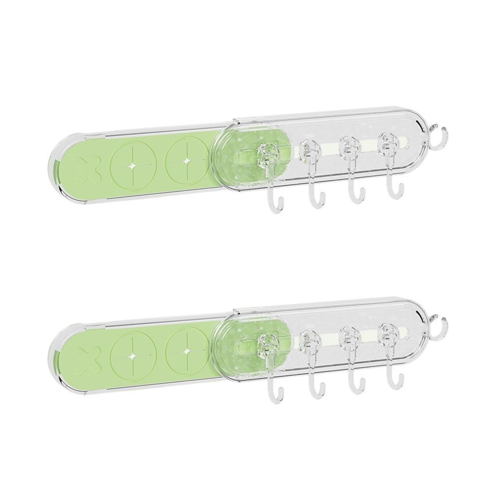 2Pcs Wall mounted Kitchen Stretchable Hooks Space Saving Door Back Gap Rack for Home зелёный
2Pcs Wall mounted Kitchen Stretchable Hooks Space Saving Door Back Gap Rack for Home зелёный