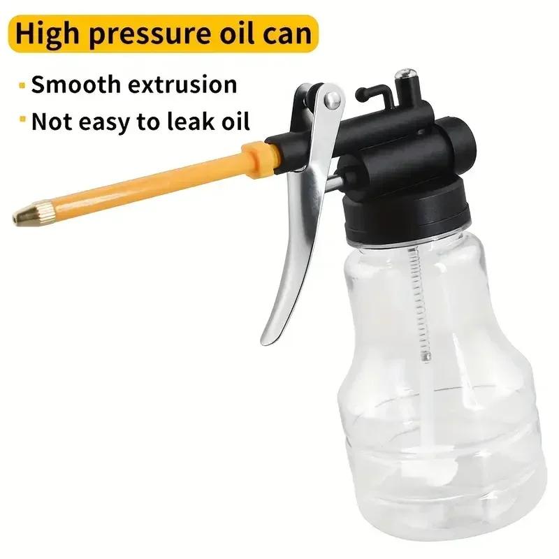 1pc High Pressure TransparentOil Bottle, Plastic Hose Drop Resistant Copper Tip NozzleOil Filler Oil Bottle Oil Gun
1pc High Pressure TransparentOil Bottle, Plastic Hose Drop Resistant Copper Tip NozzleOil Filler Oil Bottle Oil Gun