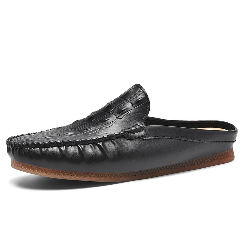 Summer casual shoes men s trend Korean version of driving shoes men s trend shoes half drag breathable one pedal lazy Doudou shoes men 39 чорний
Summer casual shoes men s trend Korean version of driving shoes men s trend shoes half drag breathable one pedal lazy Doudou shoes men 39 чорний