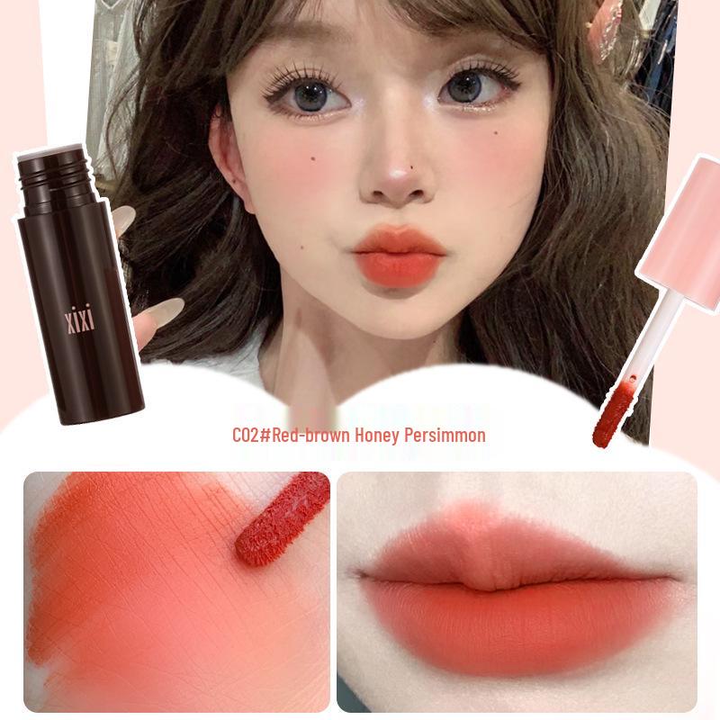 XiXi Fluffy Matte Lip Mud: Silky smooth, creamy mousse texture that hides lip lines and brightens complexion for everyday wear.
XiXi Fluffy Matte Lip Mud: Silky smooth, creamy mousse texture that hides lip lines and brightens complexion for everyday wear.