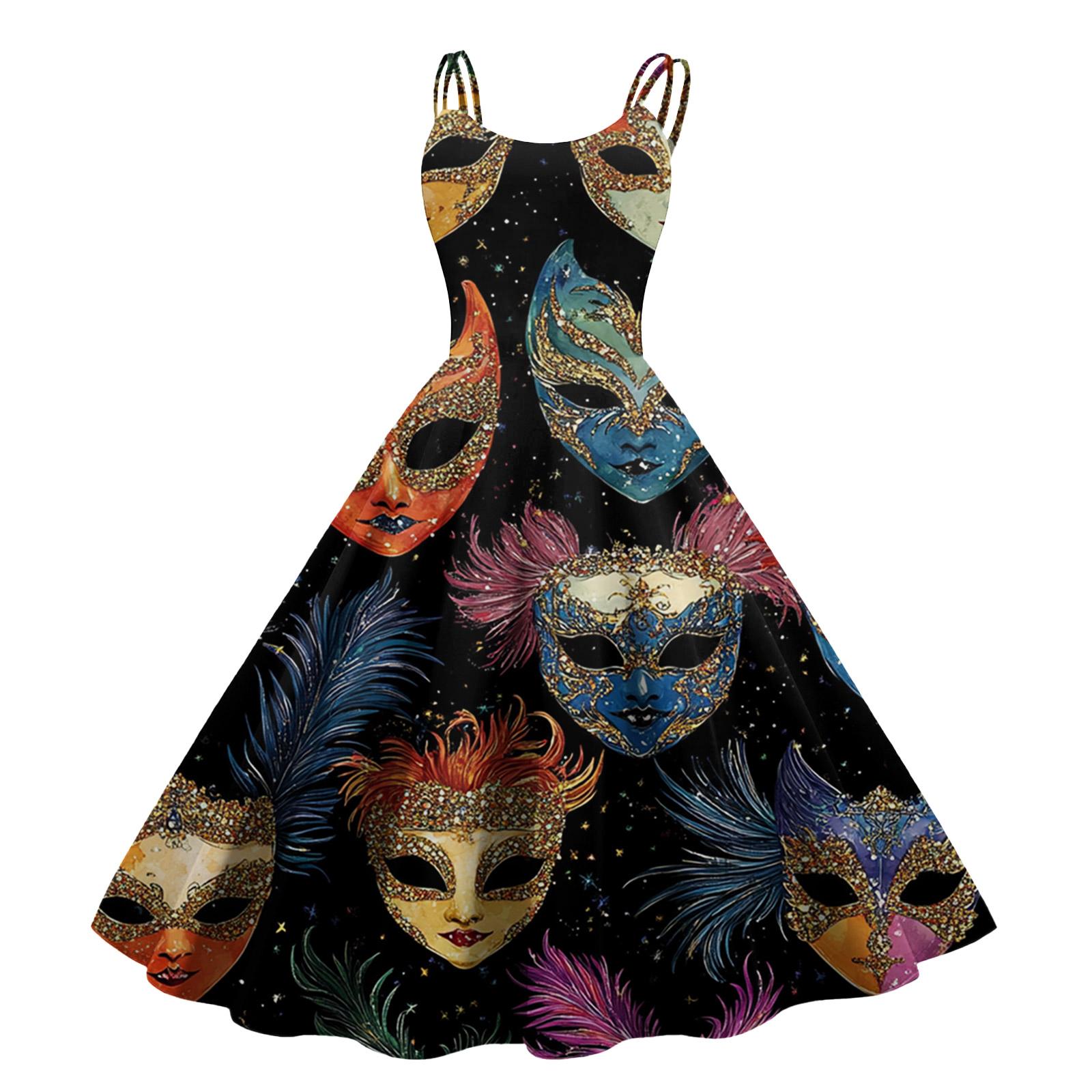 Women s Halloween Print Sexy Off-The-Shoulder Punk Vintage Dress L чёрный
Women s Halloween Print Sexy Off-The-Shoulder Punk Vintage Dress L чёрный