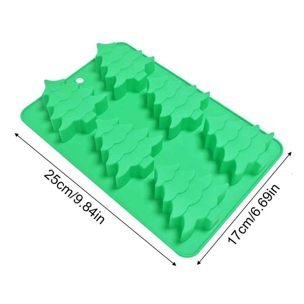 Christmas Tree Silicone Molds Tree Shape Food Grade Bakeware 6 Cavity Food Grade Silicone Mold For Kitchen Bakery Chocolate Cake
Christmas Tree Silicone Molds Tree Shape Food Grade Bakeware 6 Cavity Food Grade Silicone Mold For Kitchen Bakery Chocolate Cake