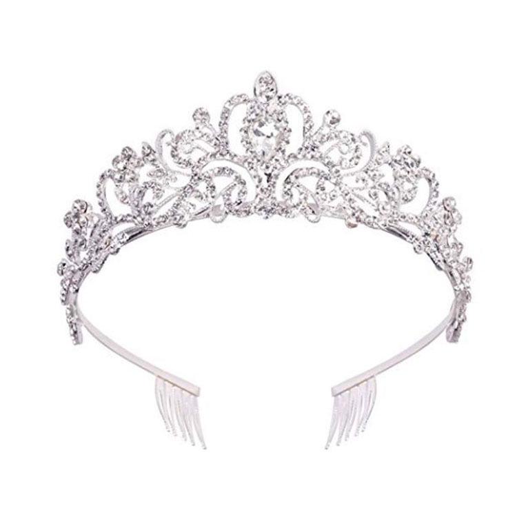 Hot selling crystal diamond bride wedding hair crown birthday headdress hair accessories prom crown
Hot selling crystal diamond bride wedding hair crown birthday headdress hair accessories prom crown