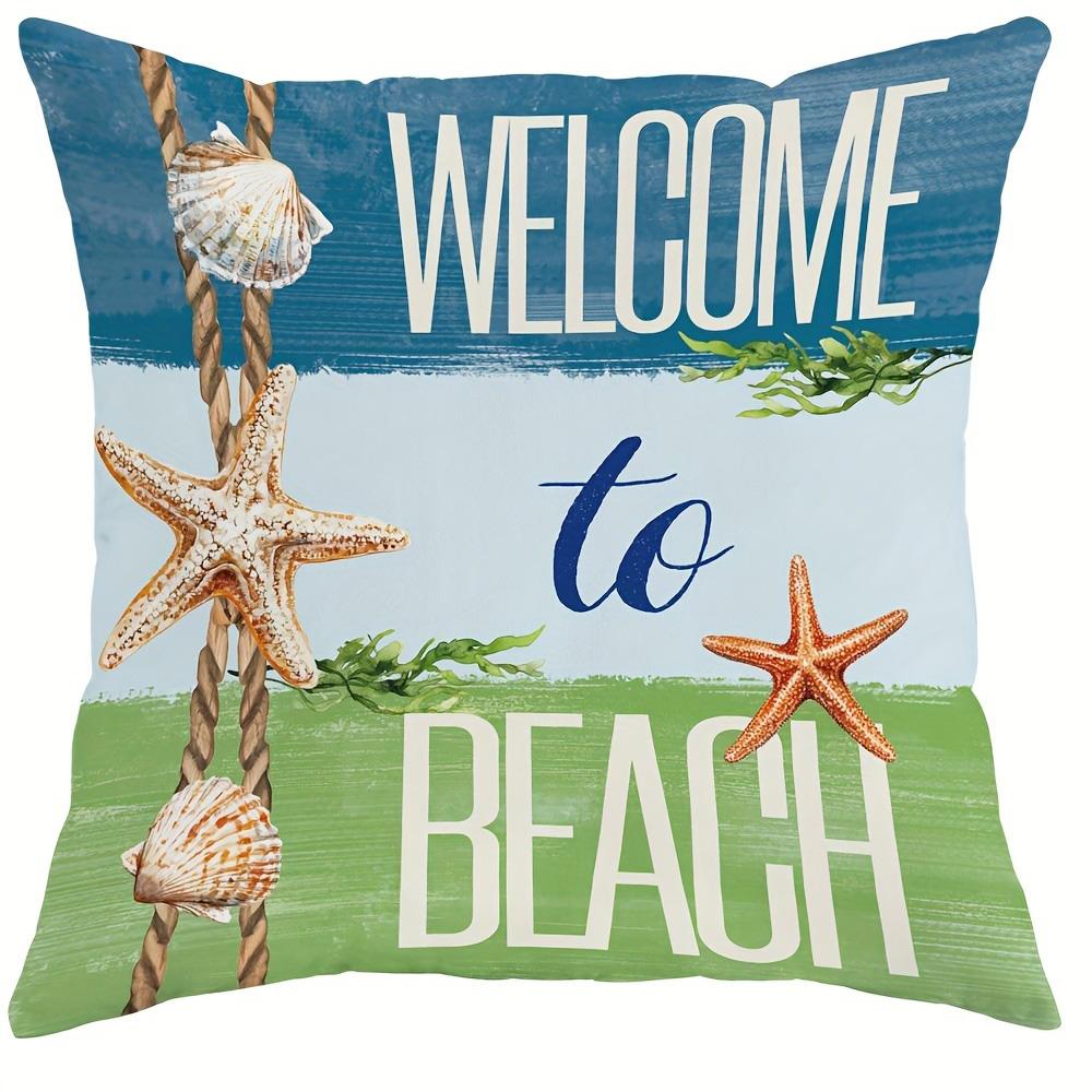 Seahorse & Turtle Illustration with Ocean Slogan · Deep Sea Exploration Style Pillowcases, Sofa cushion cover, room decoration 16x16Inch
Seahorse & Turtle Illustration with Ocean Slogan · Deep Sea Exploration Style Pillowcases, Sofa cushion cover, room decoration 16x16Inch