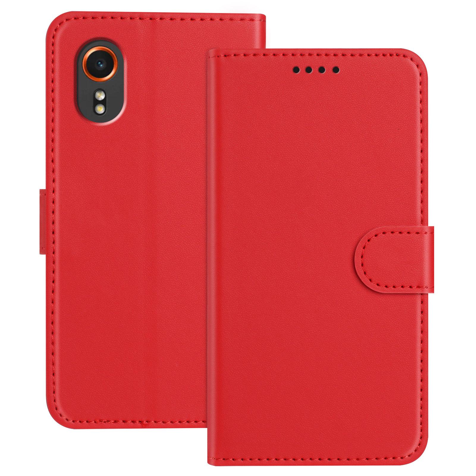 For Samsung Galaxy Xcover7 Leather Case Wallet Stand Solid Color Anti Drop Phone Cover Red
For Samsung Galaxy Xcover7 Leather Case Wallet Stand Solid Color Anti Drop Phone Cover Red