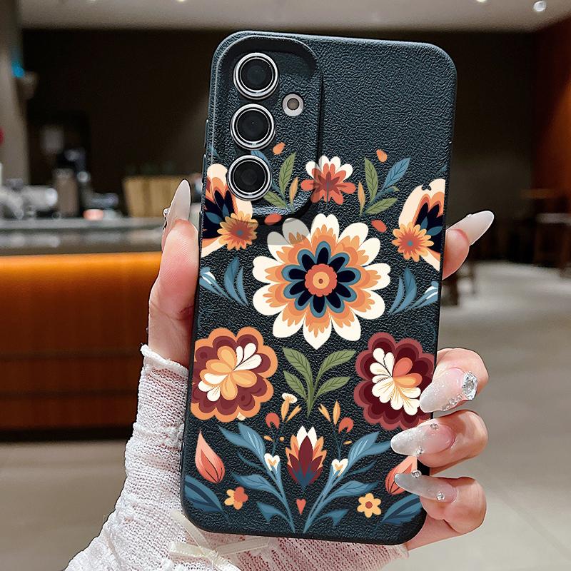 Cartoon Flowers Pattern Case For Samsung S26 S25 Ultra S24 FE S23 Plus S22 S21 A15 A16 A17 A35 A36 A37 A54 A55 A56 A57 5G Leather Texture Soft Cover Samsung S24 чёрный
Cartoon Flowers Pattern Case For Samsung S26 S25 Ultra S24 FE S23 Plus S22 S21 A15 A16 A17 A35 A36 A37 A54 A55 A56 A57 5G Leather Texture Soft Cover Samsung S24 чёрный